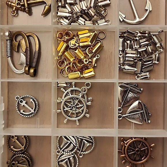 Jewelry making charms and finding for  nautical jewelry - Picture 3 of 13